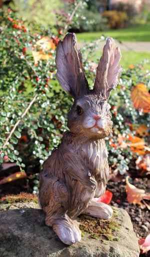 Wild Hare Rabbit Garden Ornament