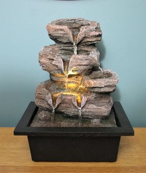 LED Garden Ornament Water Fountain