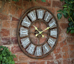 Metal Skeleton Clock