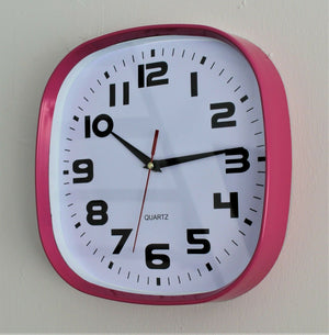Pink Shabby Chic Wall Clock