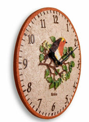 Robin Design Garden Wall Clock