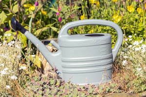 Watering Can With Rose Large - GREY 2.5 Gallons 14L