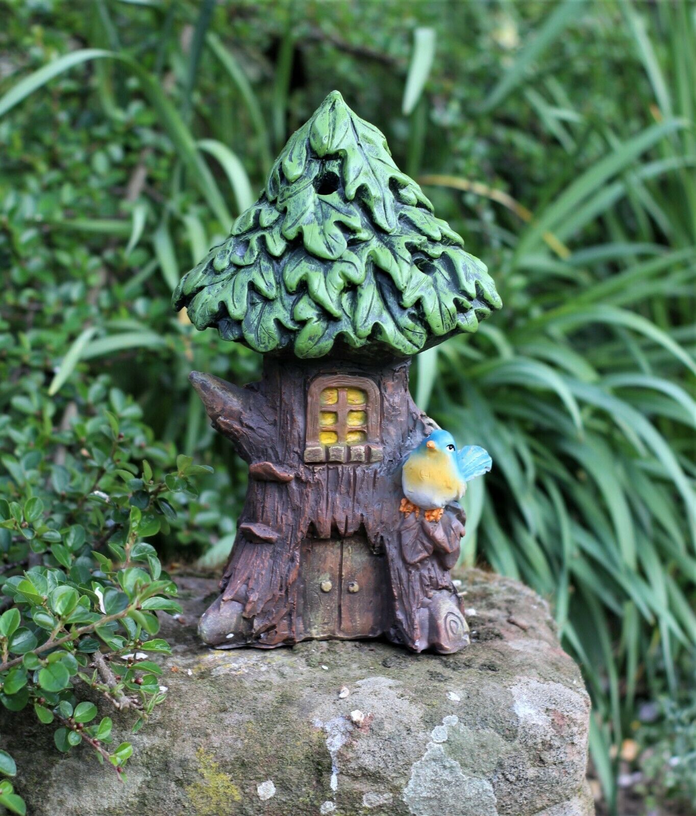 Garden Solar Fairy Tree House