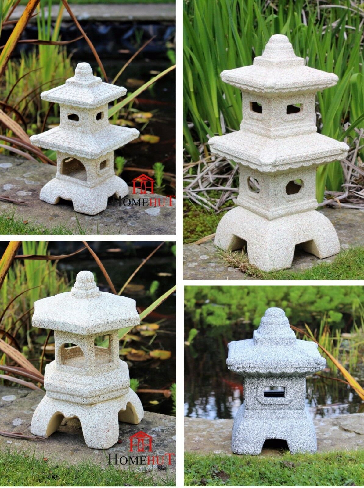 Pagoda Garden Ornament - Four Sizes