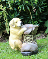 Puppy & Boot Pot Planter