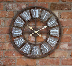 Metal Skeleton Clock