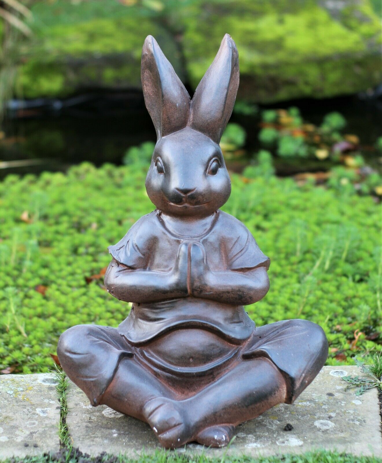 Rabbit Lotus Sculpture