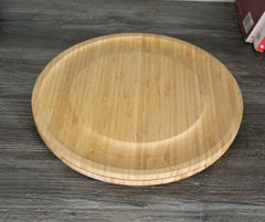 Oval Bamboo Cheese Board with Slide Out Draw & 4 Knives