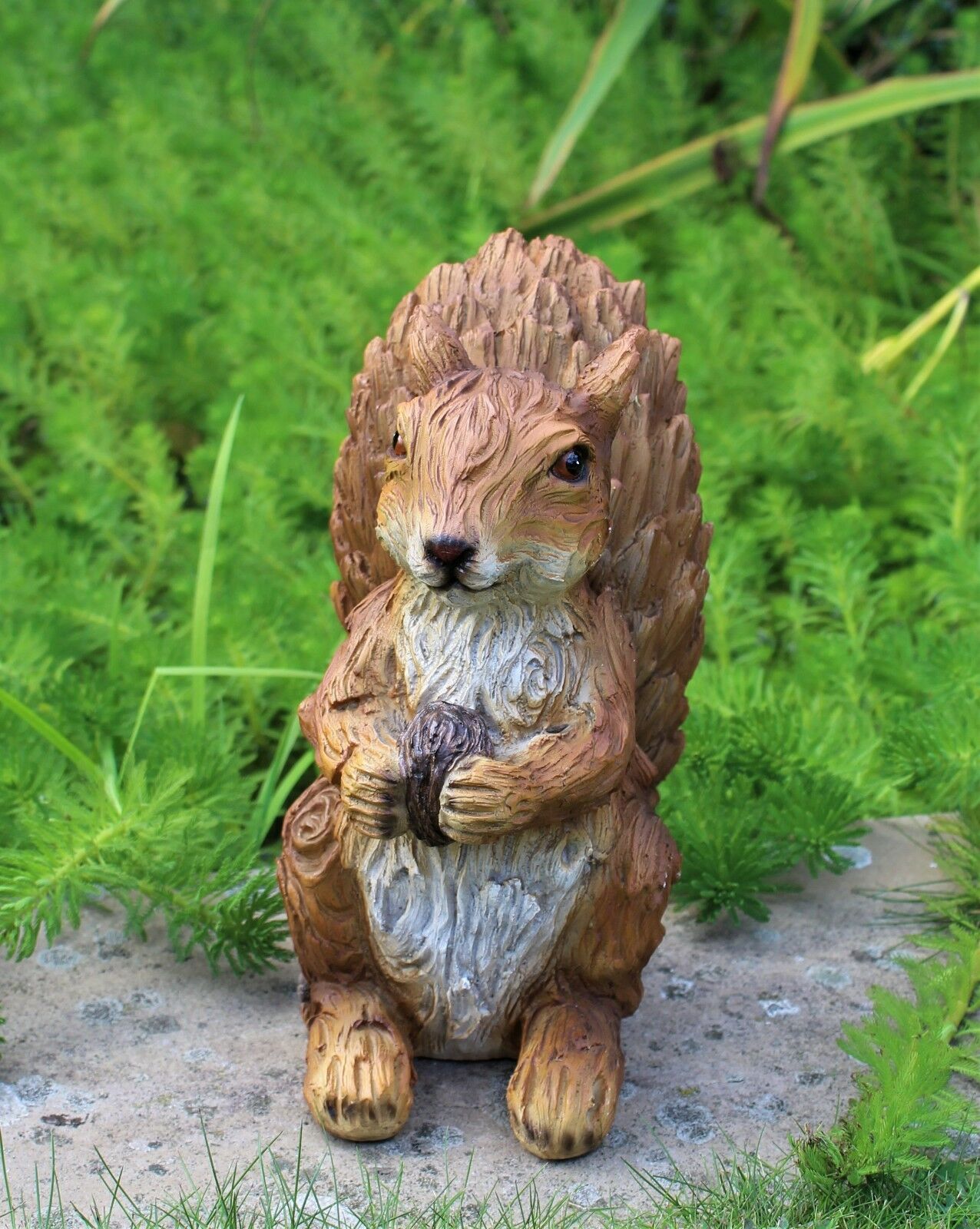 Red Squirrel Garden Ornament