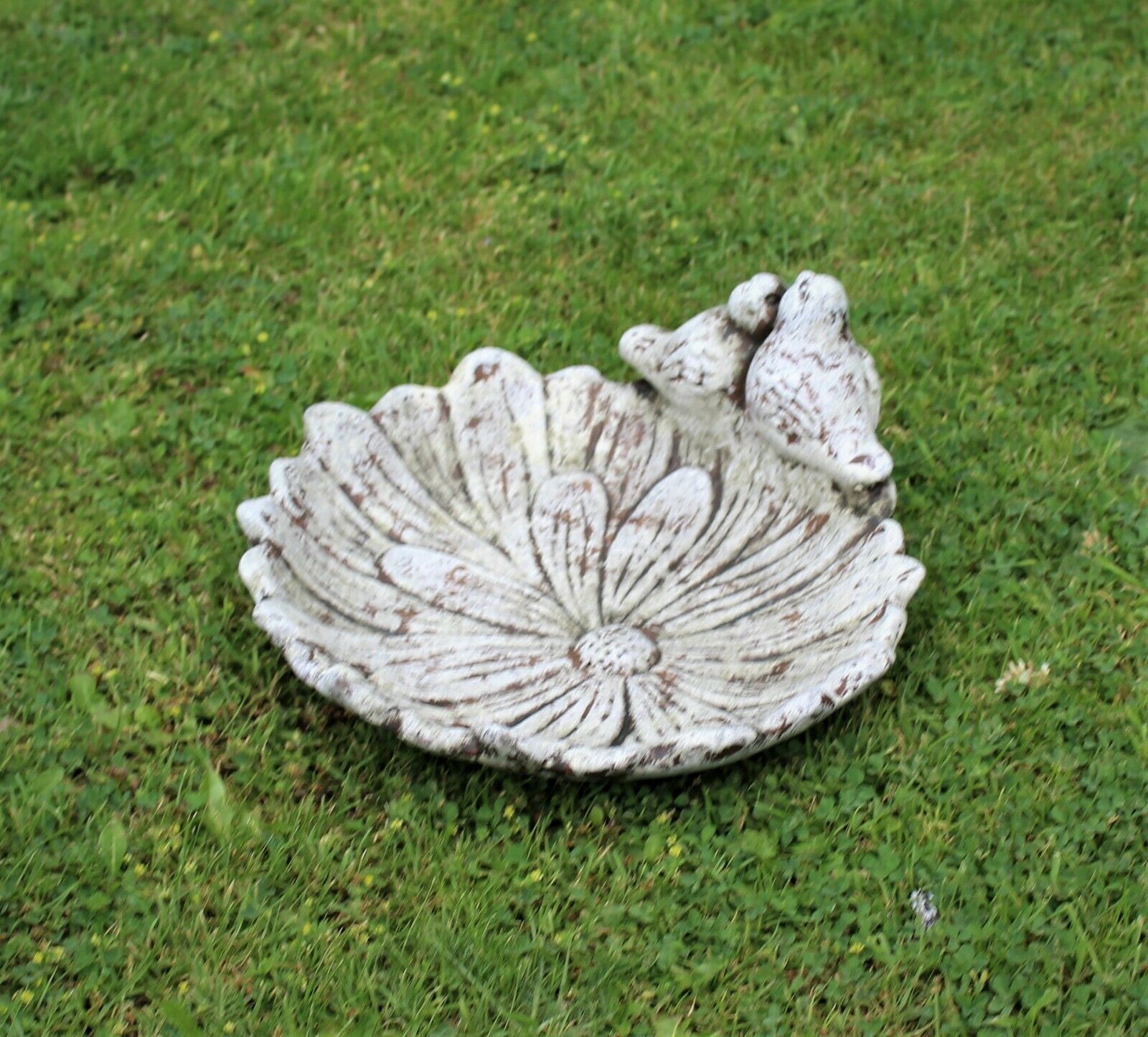 Outdoor Sunflower Bird Bath