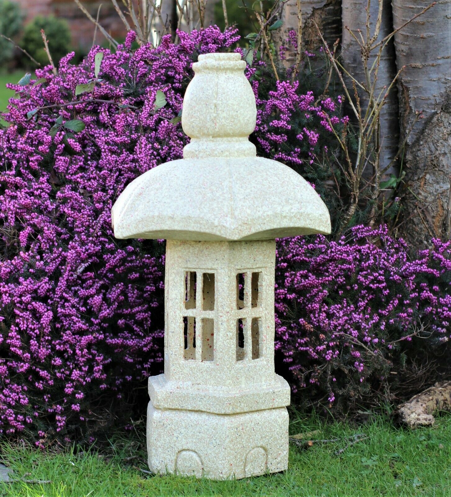 Solar Garden Pagoda Sculpture