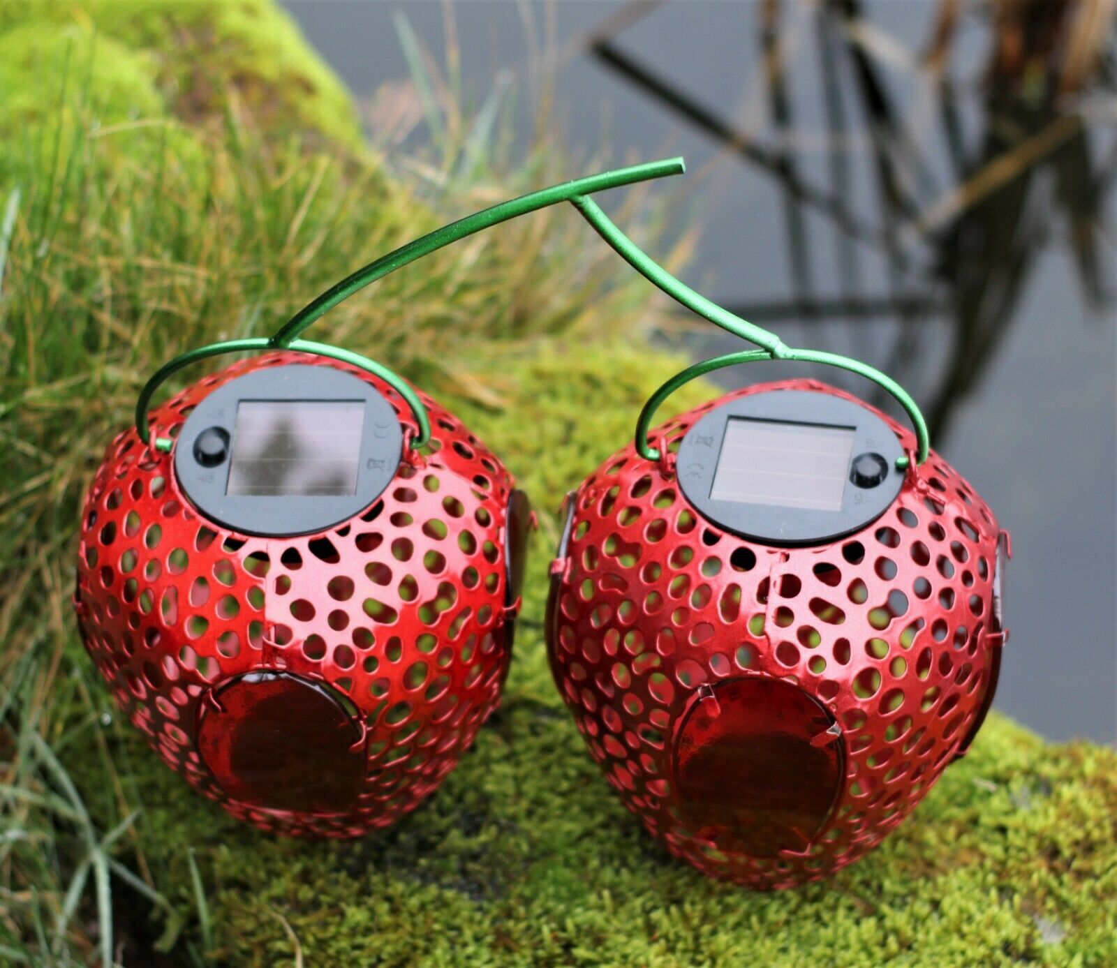 Solar Strawberry Lantern