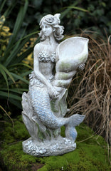 Solar Mermaid Figurine Garden Ornament