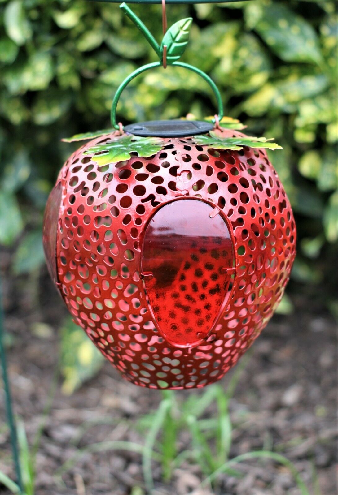 Solar Strawberry Hanging or Table Lamp Lantern