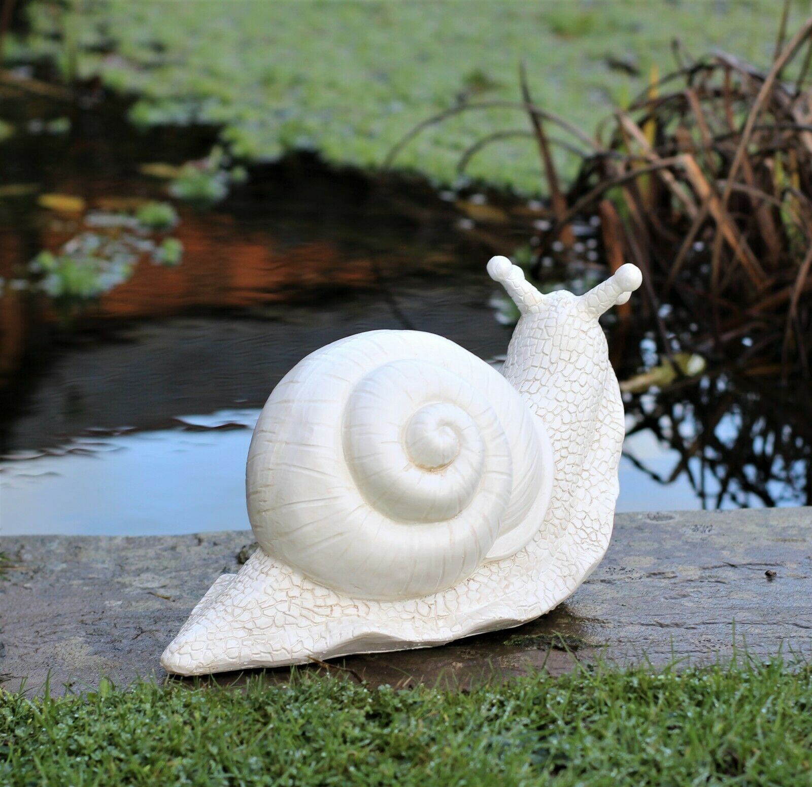 Rust Snail Garden Ornament