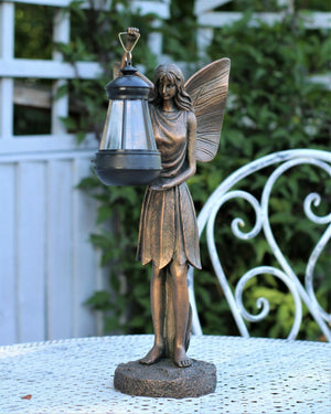 Bronze Fairy with Lantern