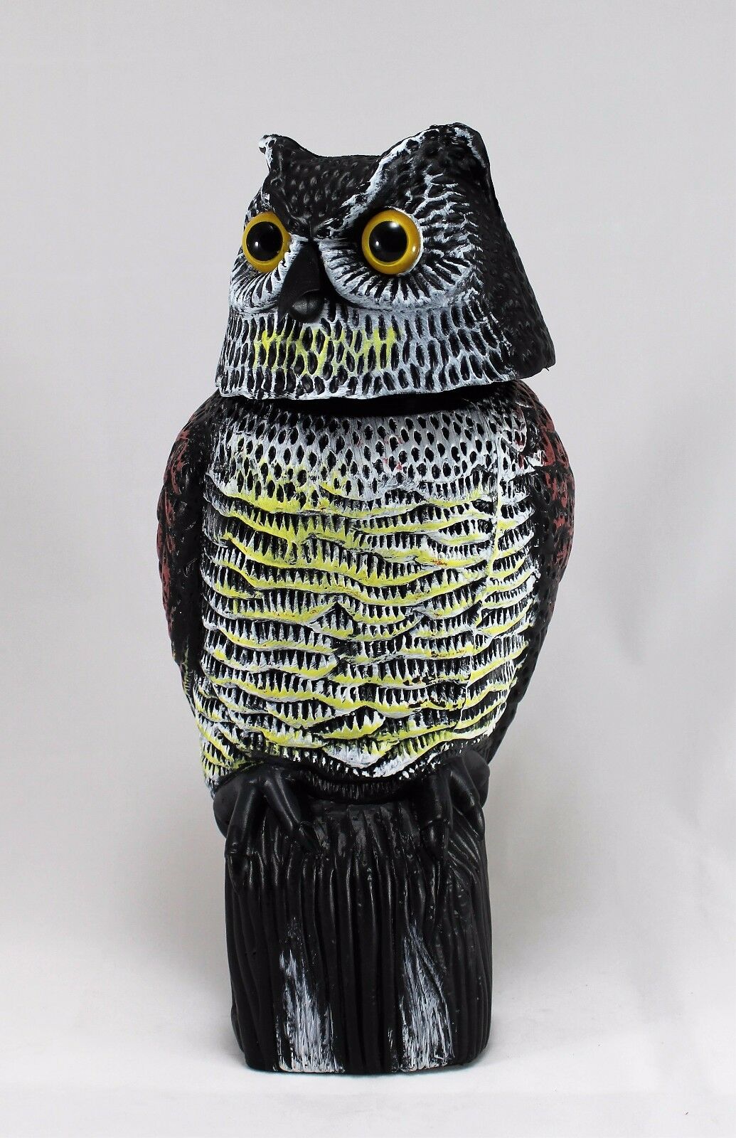 Large Realistic Plastic Owl Decoy