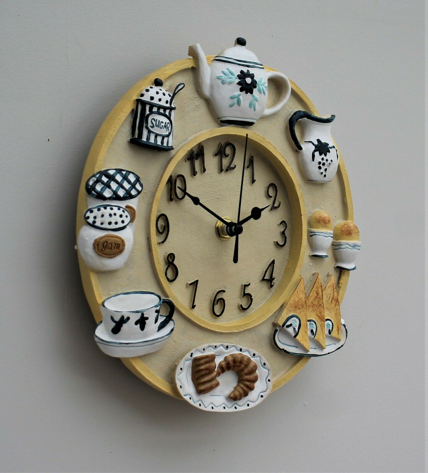 Tea Time Wall Clock