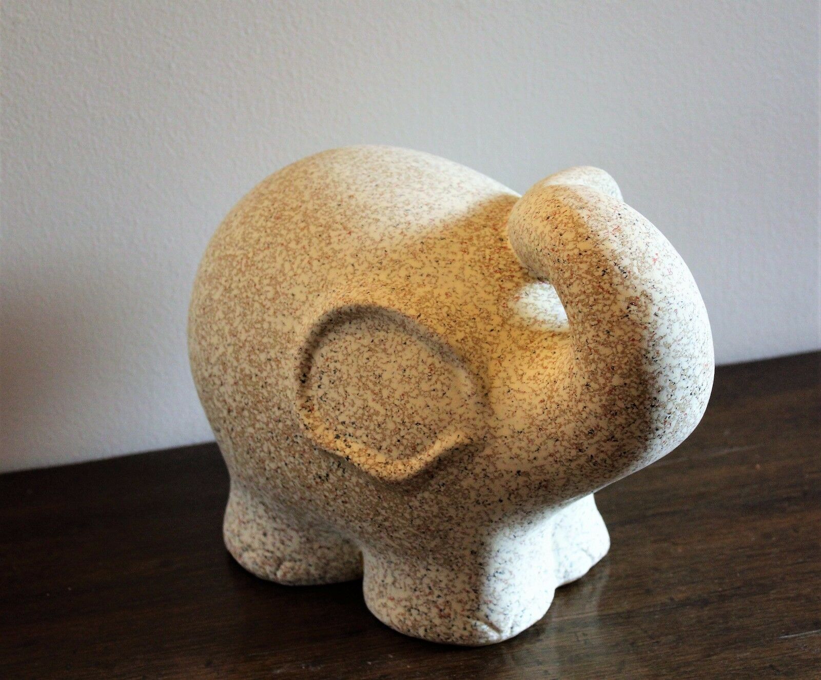 Stone Terracotta Finish Elephant Ornament