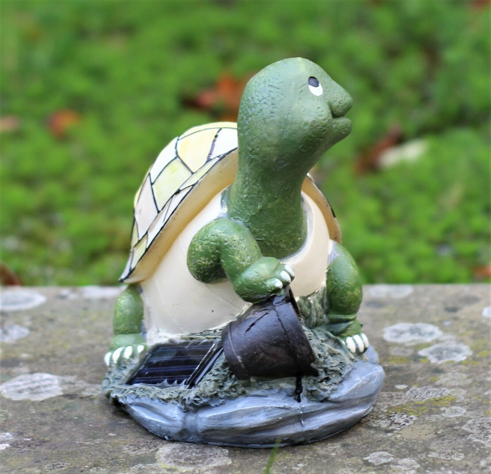 Solar Tortoise Garden Ornament