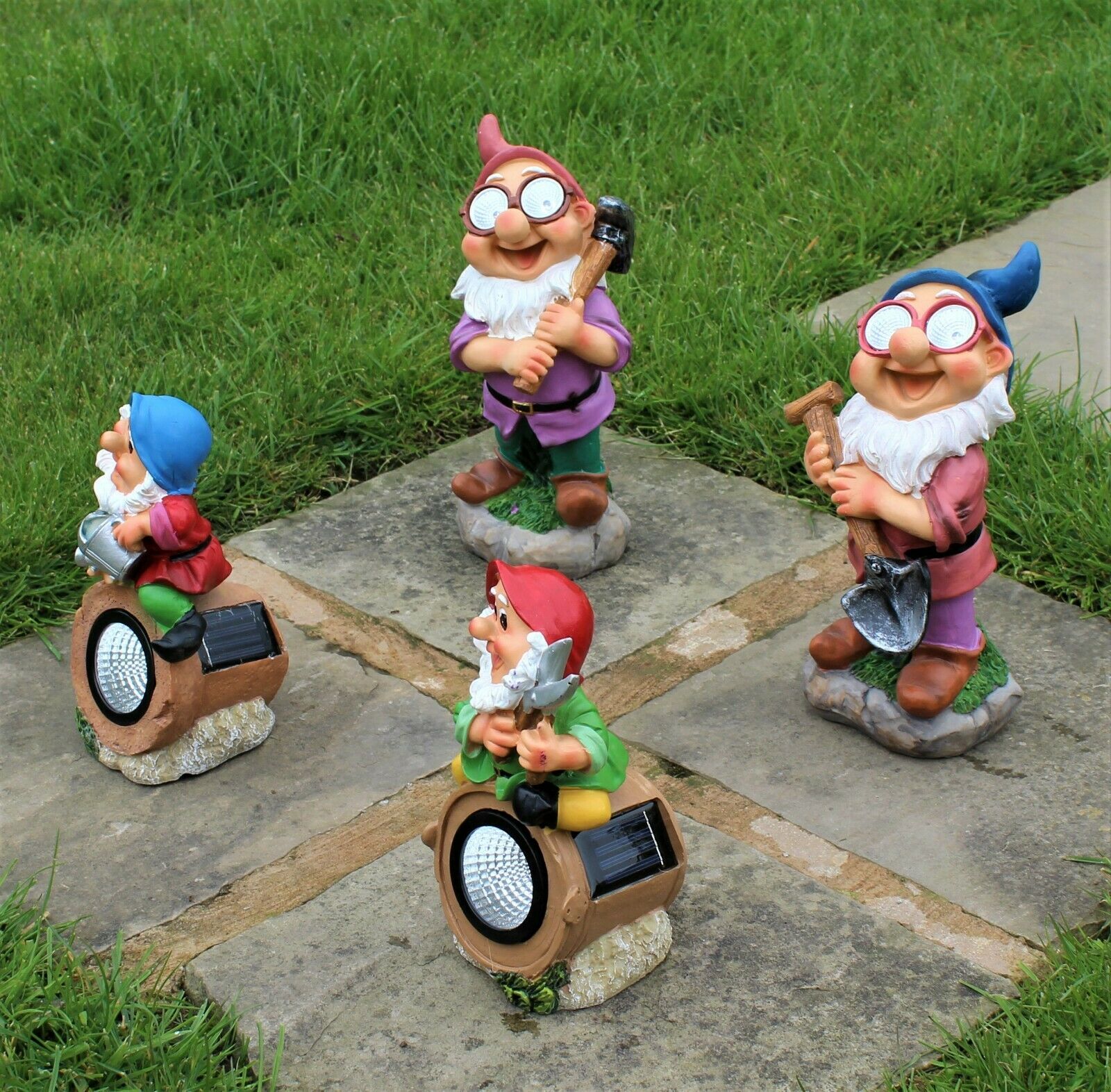 Cheeky Garden Gnome Solar Lights