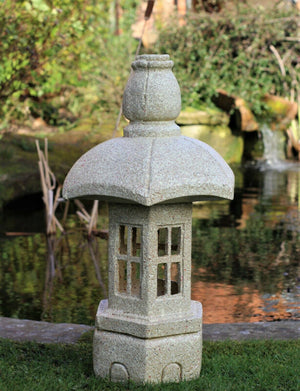 Solar Garden Pagoda Sculpture