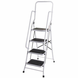 Foldable Step Ladder, Non Slip with 3 & 4 Steps