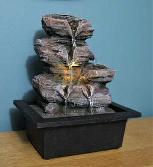LED Garden Ornament Water Fountain