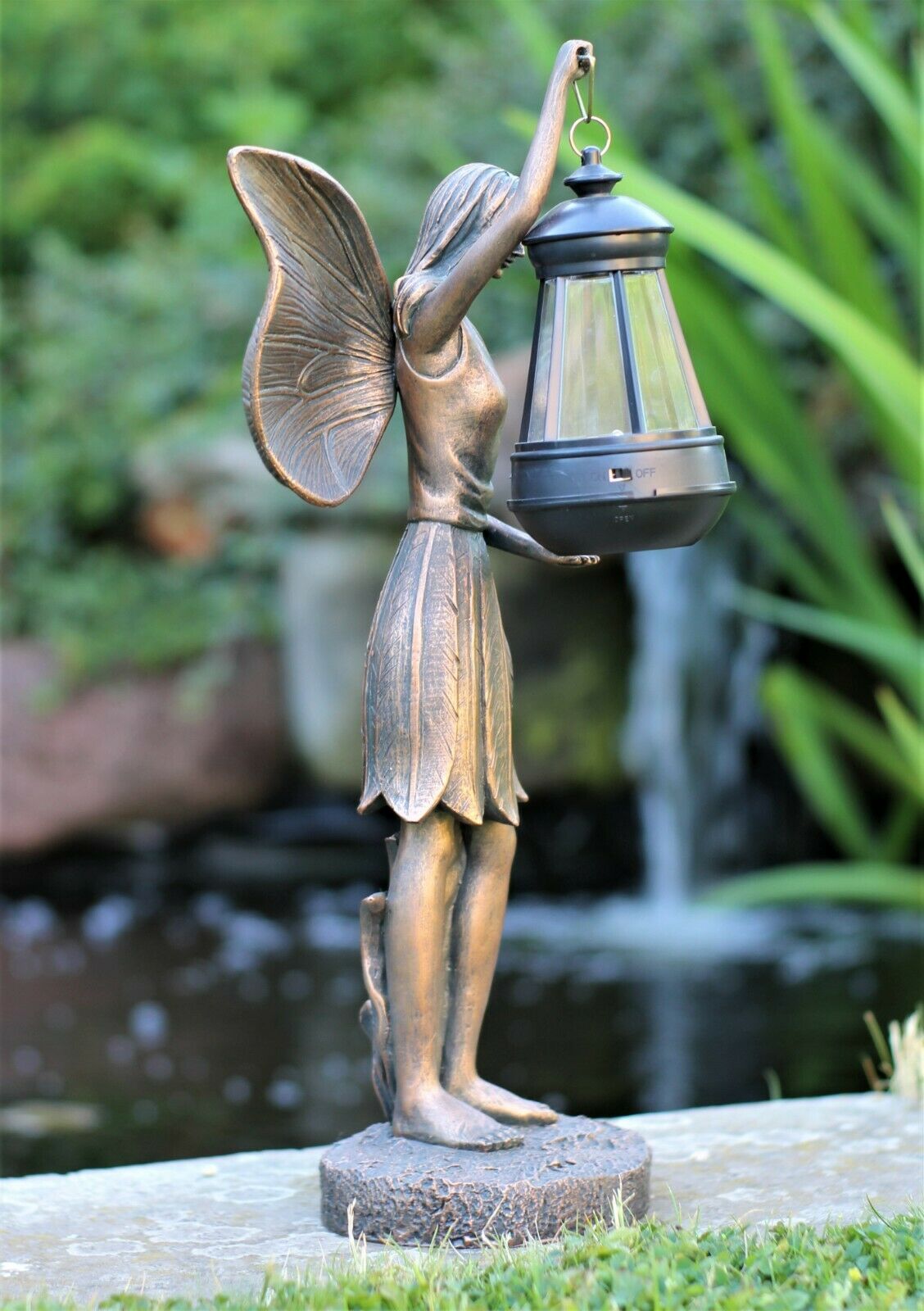 Bronze Fairy with Lantern