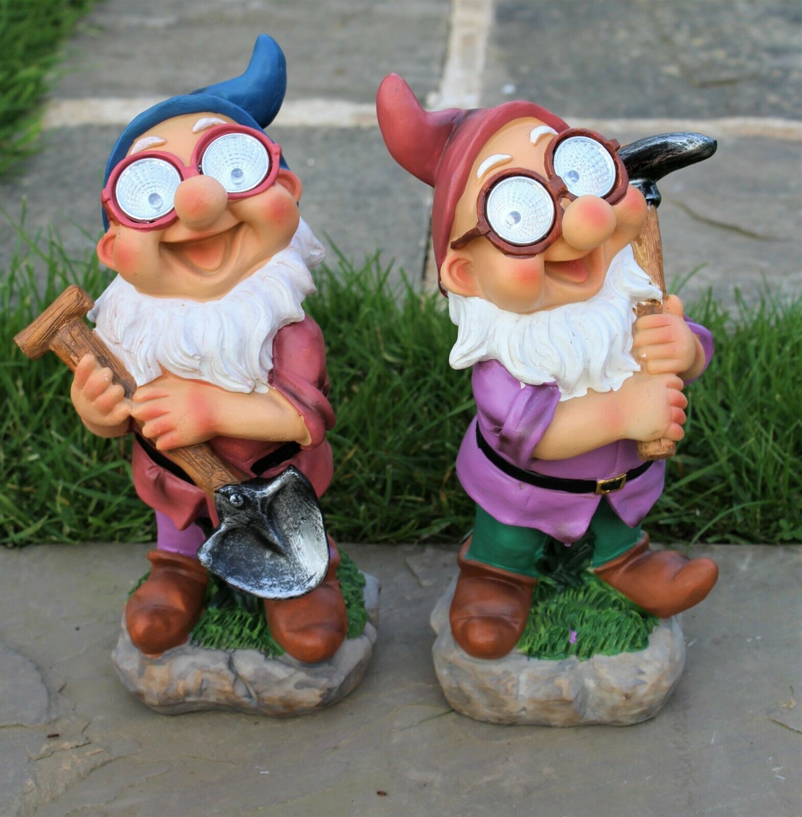 Cheeky Garden Gnome Solar Lights