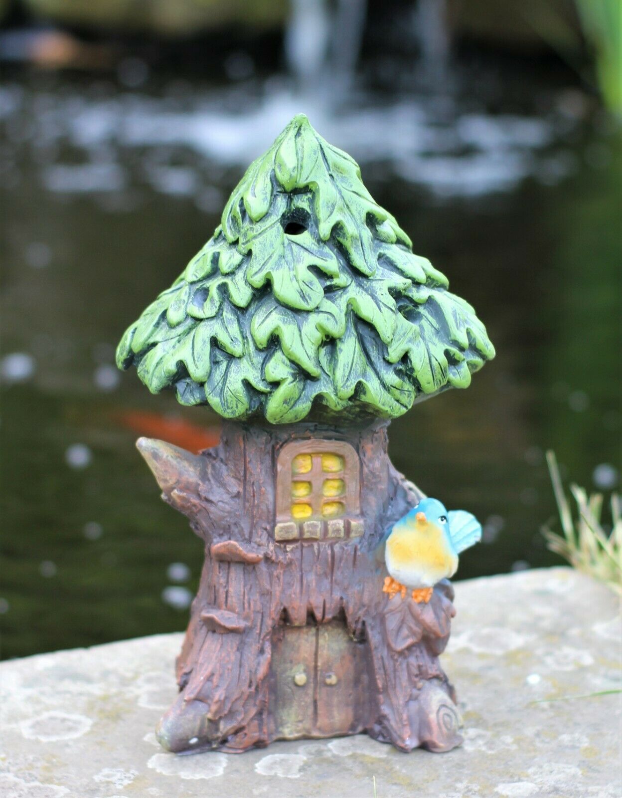 Garden Solar Fairy Tree House