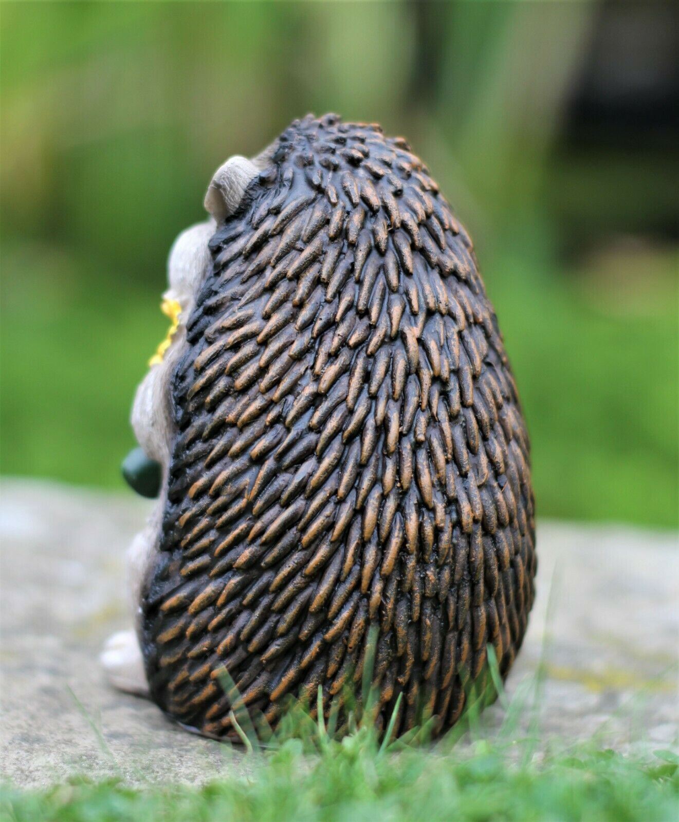 Hedgehog & Flowers Garden Ornament