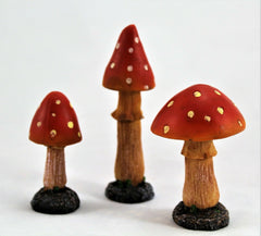 Set of Toadstools