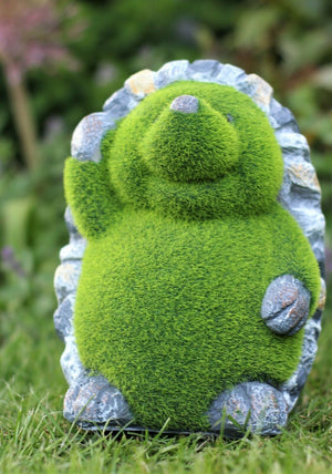 Grass Effect Hedgehog Ornament
