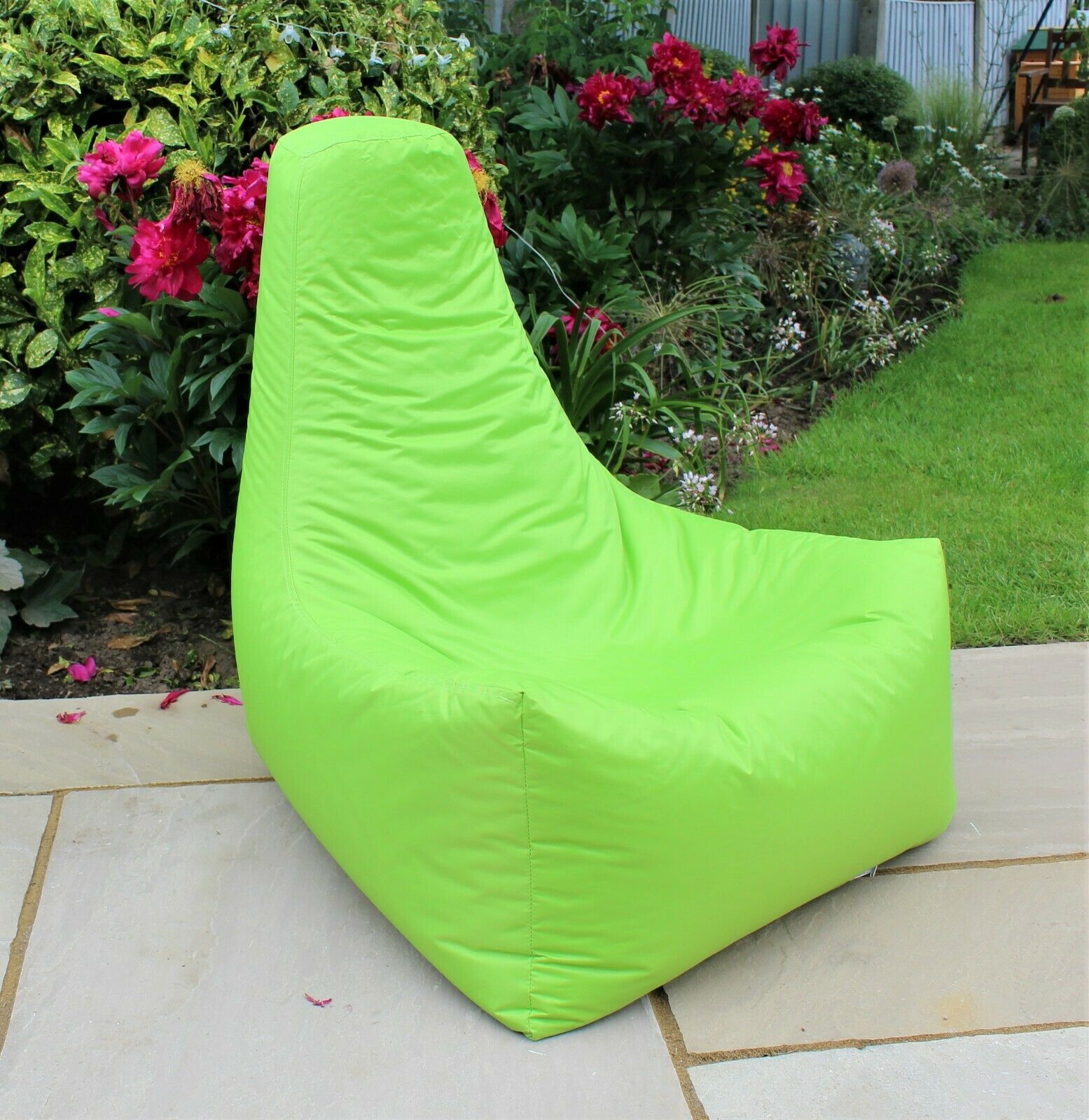 Lime green deals bean bag chair