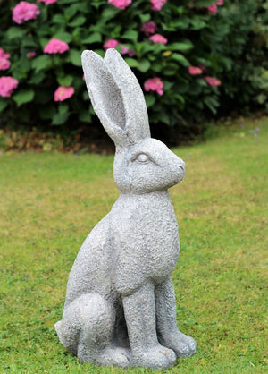 Large Wild Hare Rabbit Garden Ornament