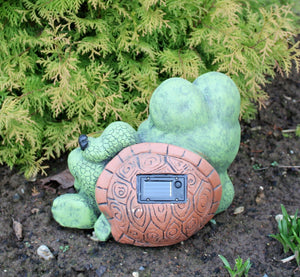 Large Solar Powered Garden Tortoise