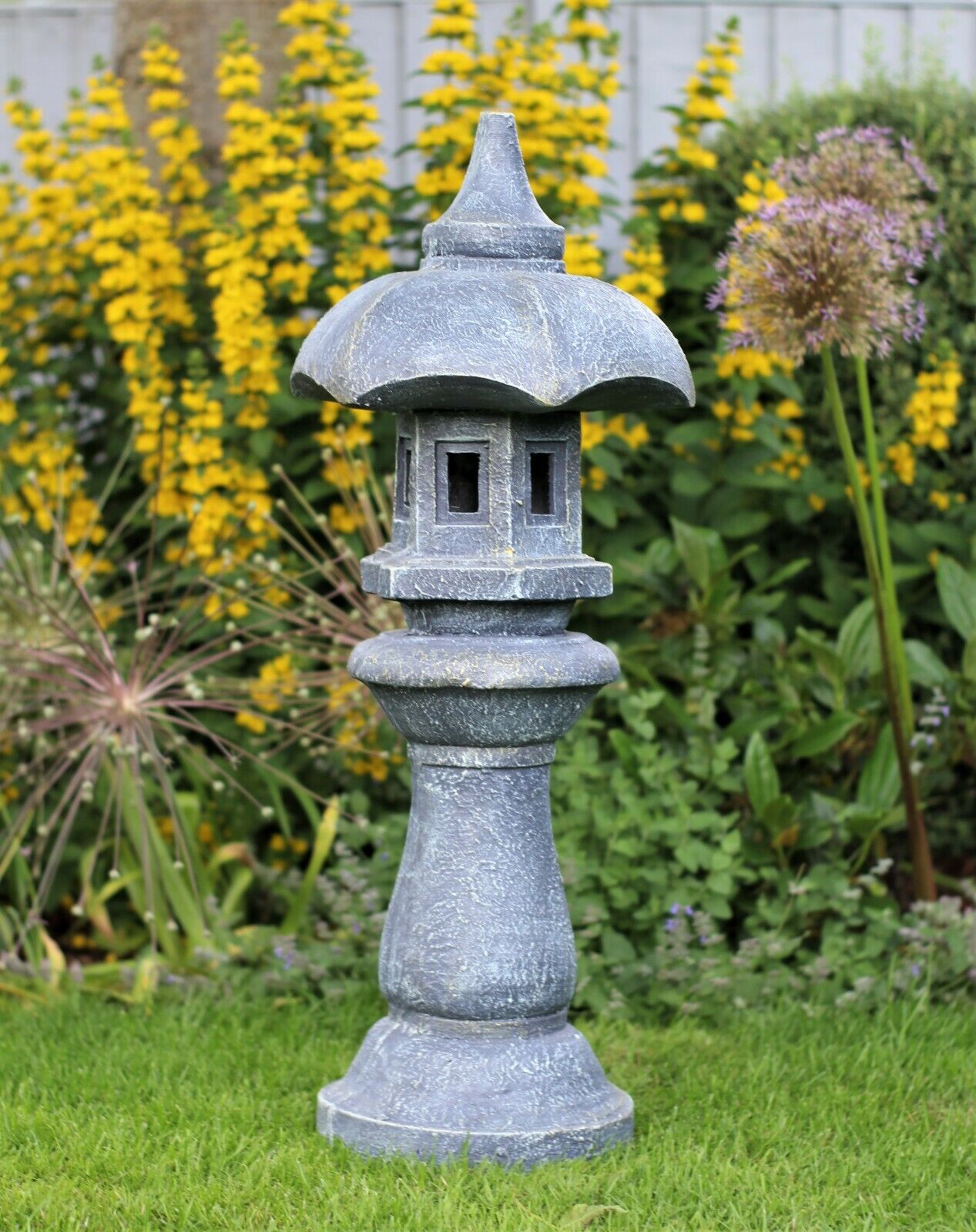 Large Chinese Japanese Sculpture Pagoda