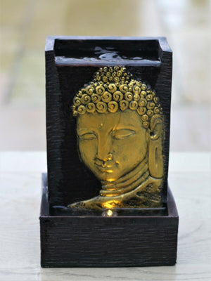 Buddha LED Garden Water Fountain