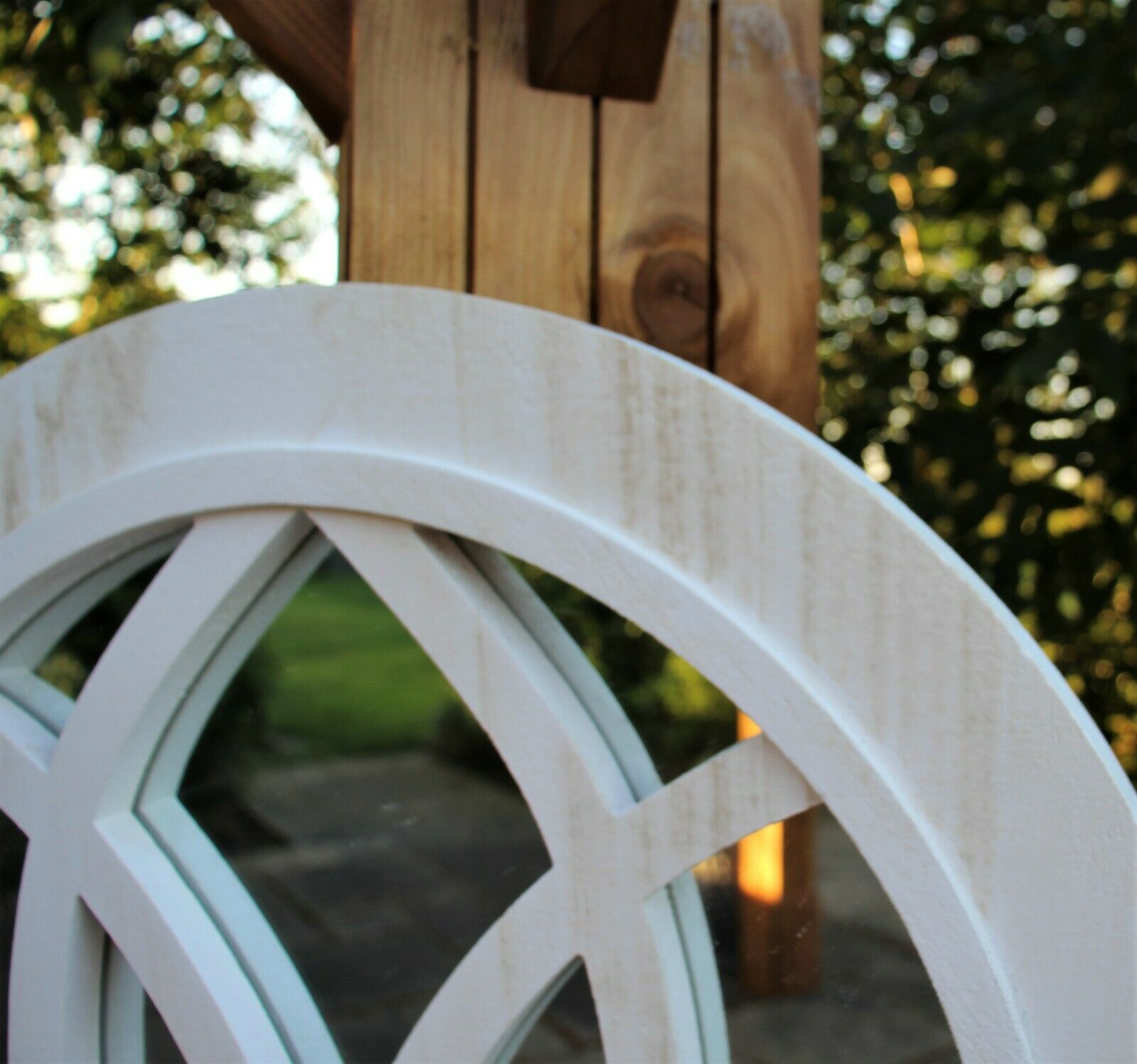 White Arch Mirror - Outdoor & Indoor