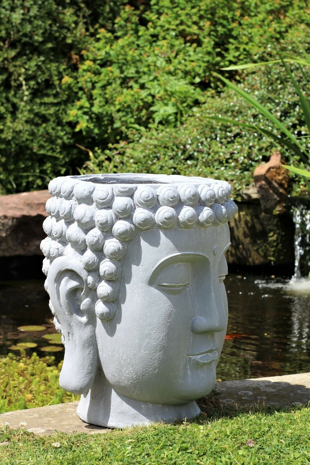 Buddha Head Pot Planter