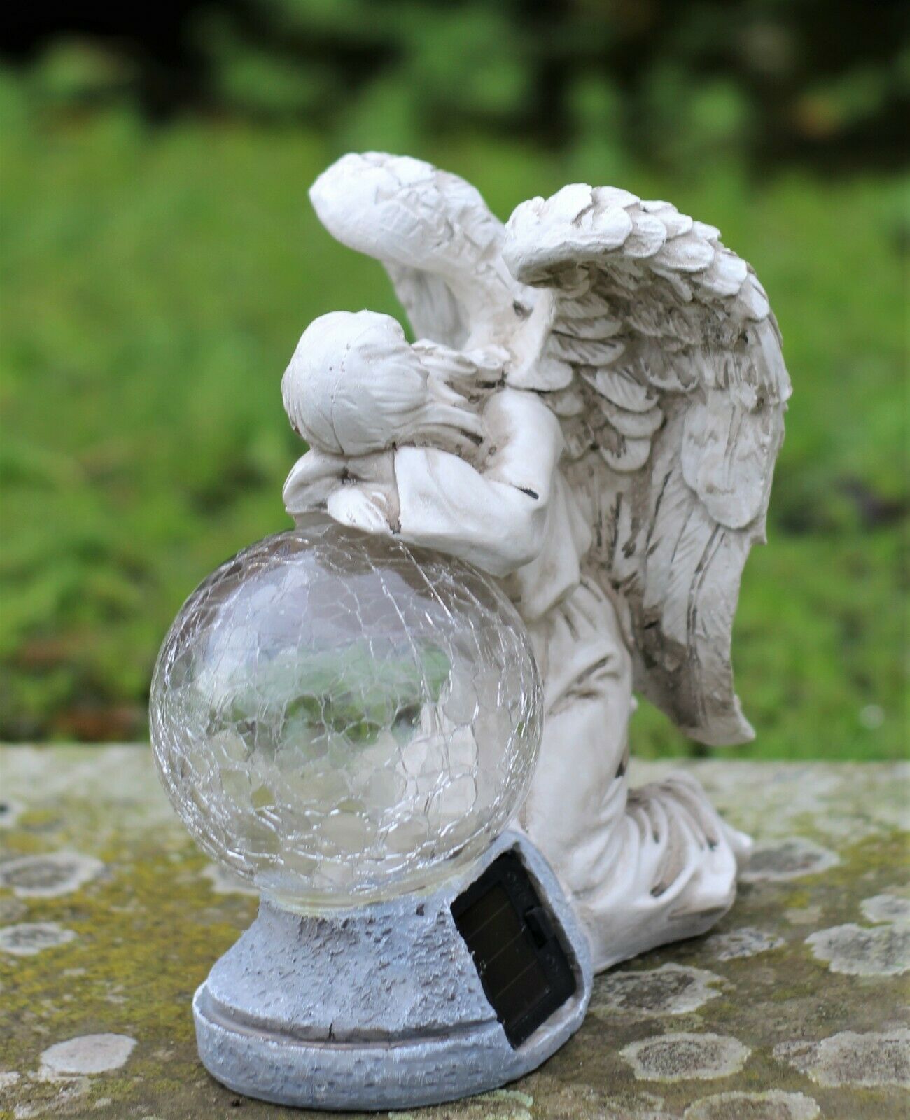 Fairy Garden Solar Ornament Ball