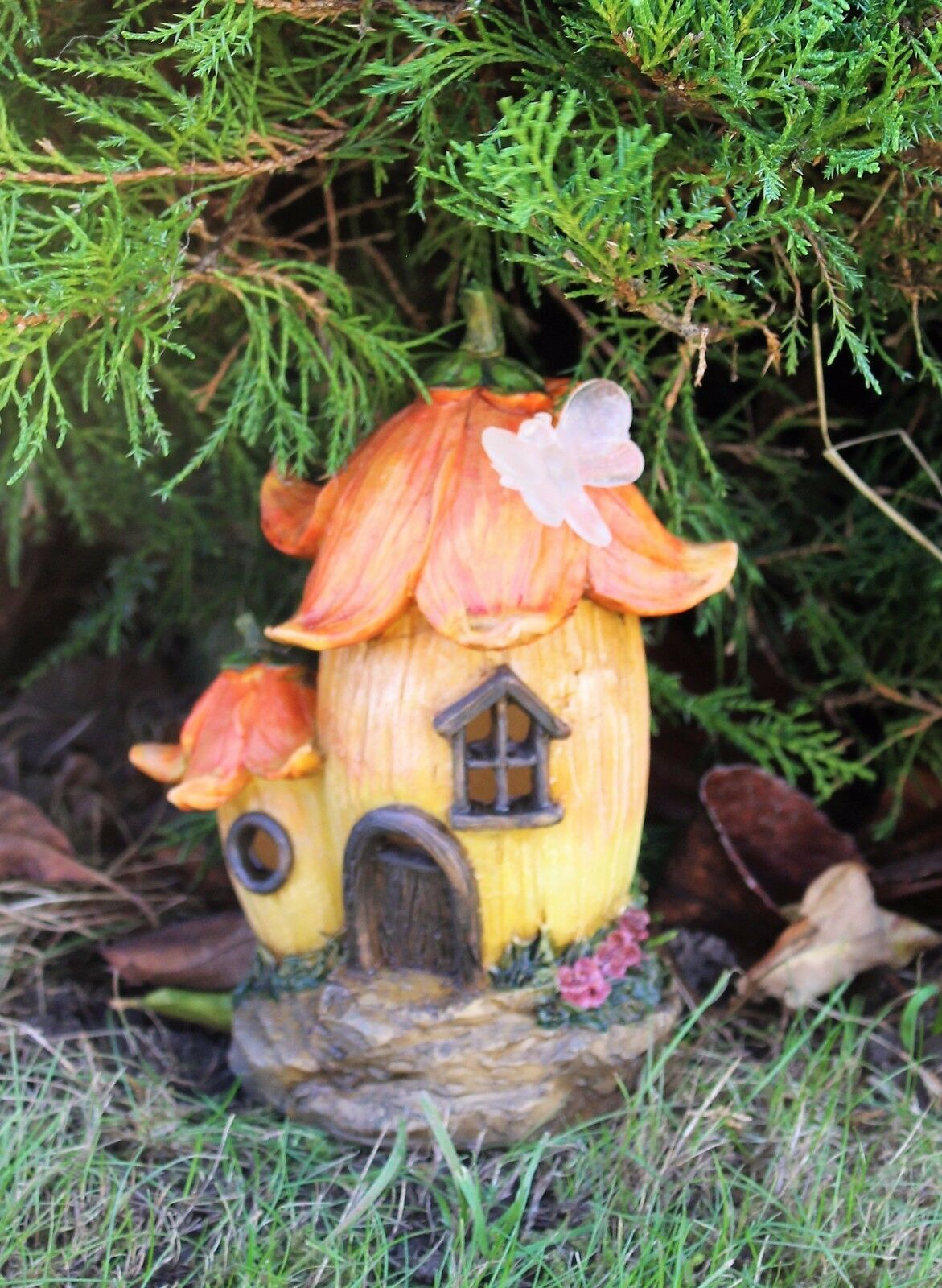 Solar Fairy Flower Mushroom House