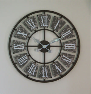 Metal Skeleton Clock