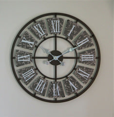 Metal Skeleton Clock