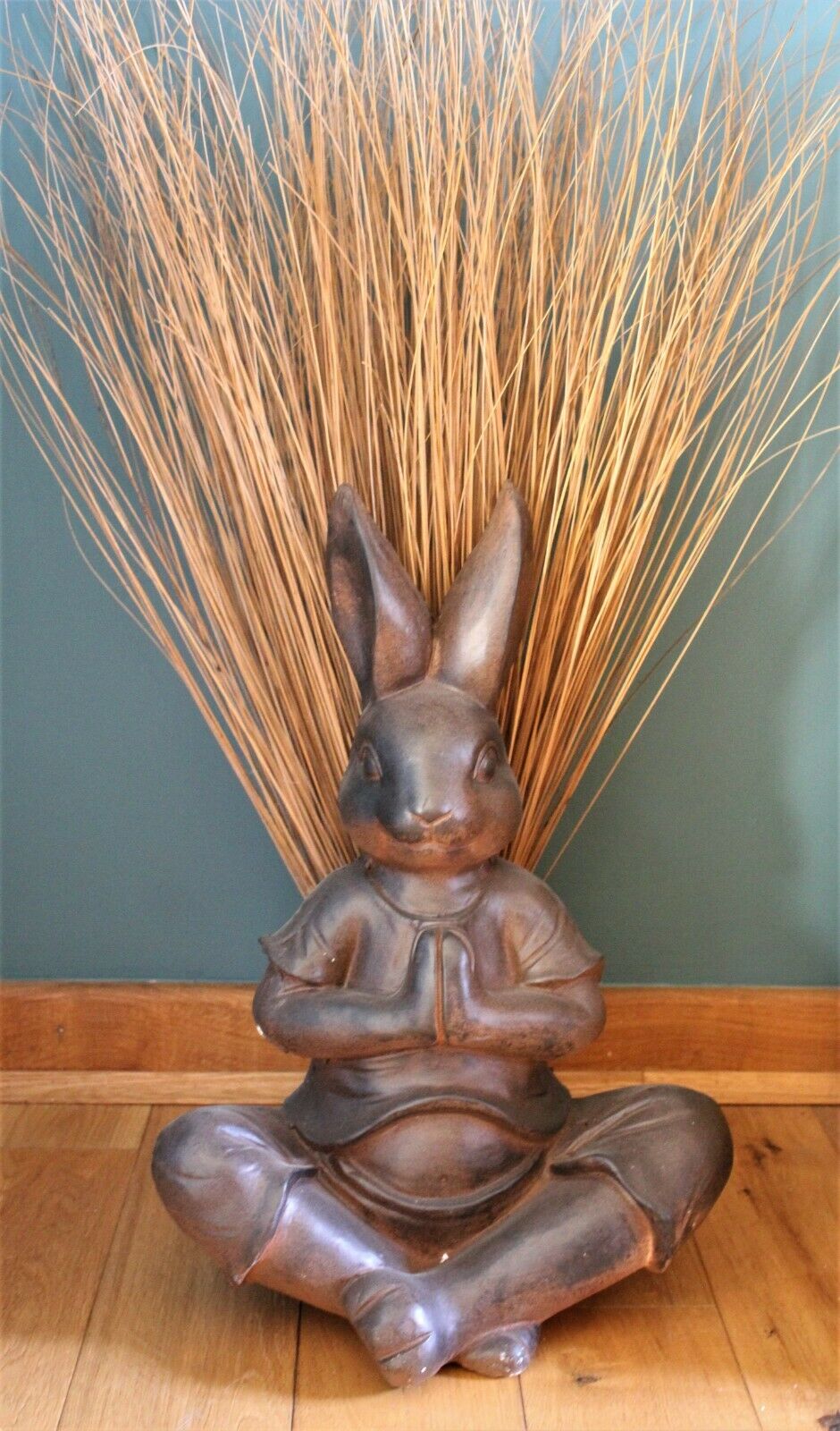 Rabbit Lotus Sculpture