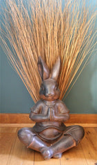 Rabbit Lotus Sculpture