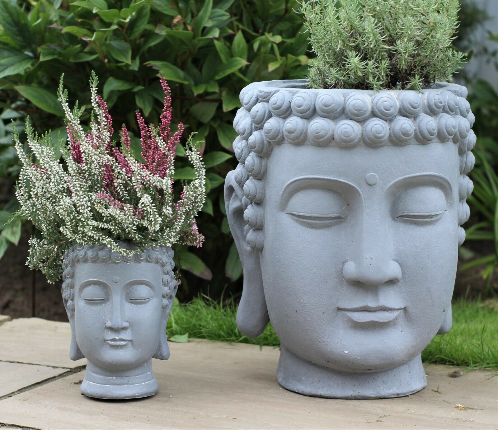 Buddha Head Pot Planter