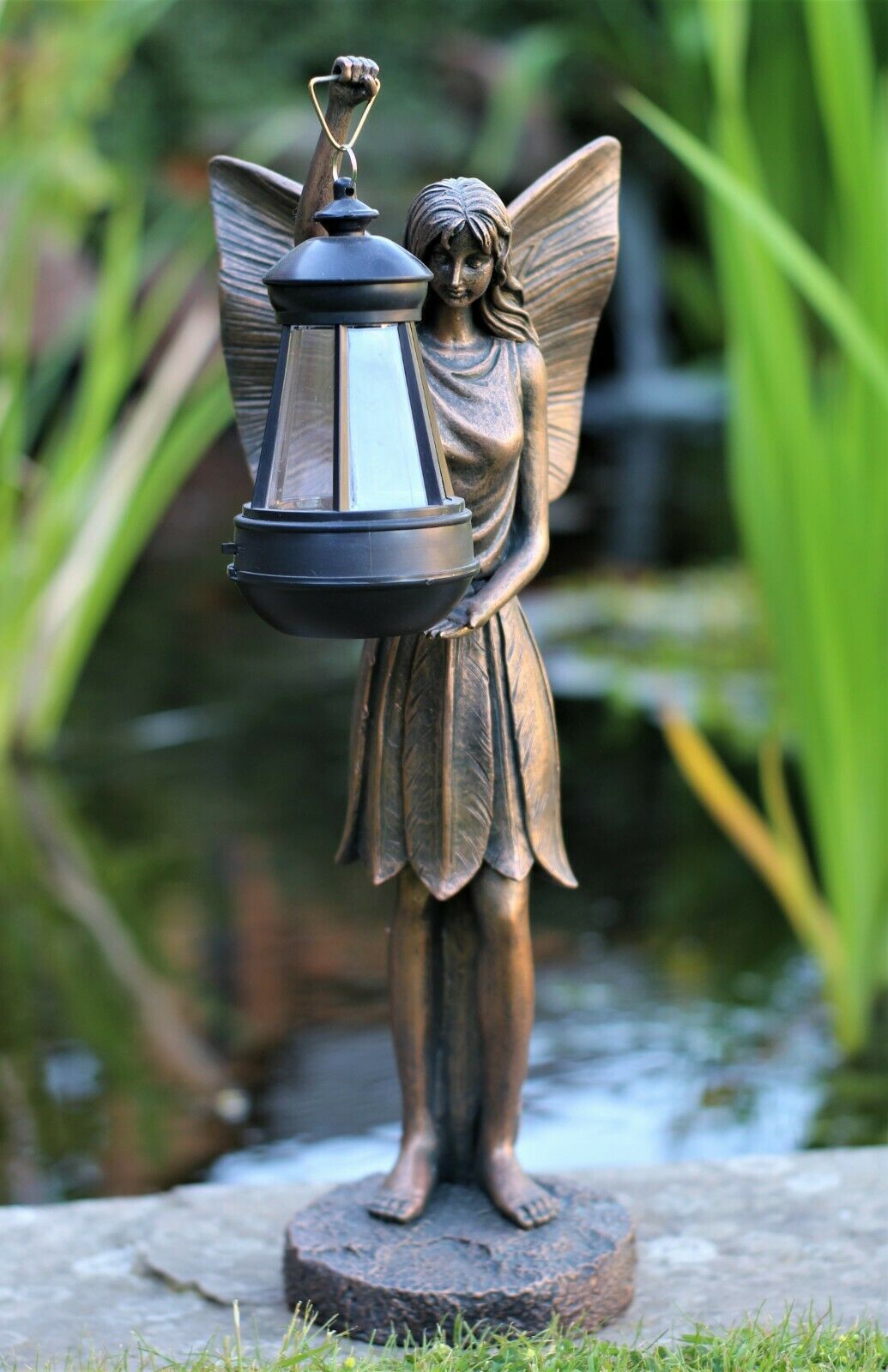 Bronze Fairy with Lantern