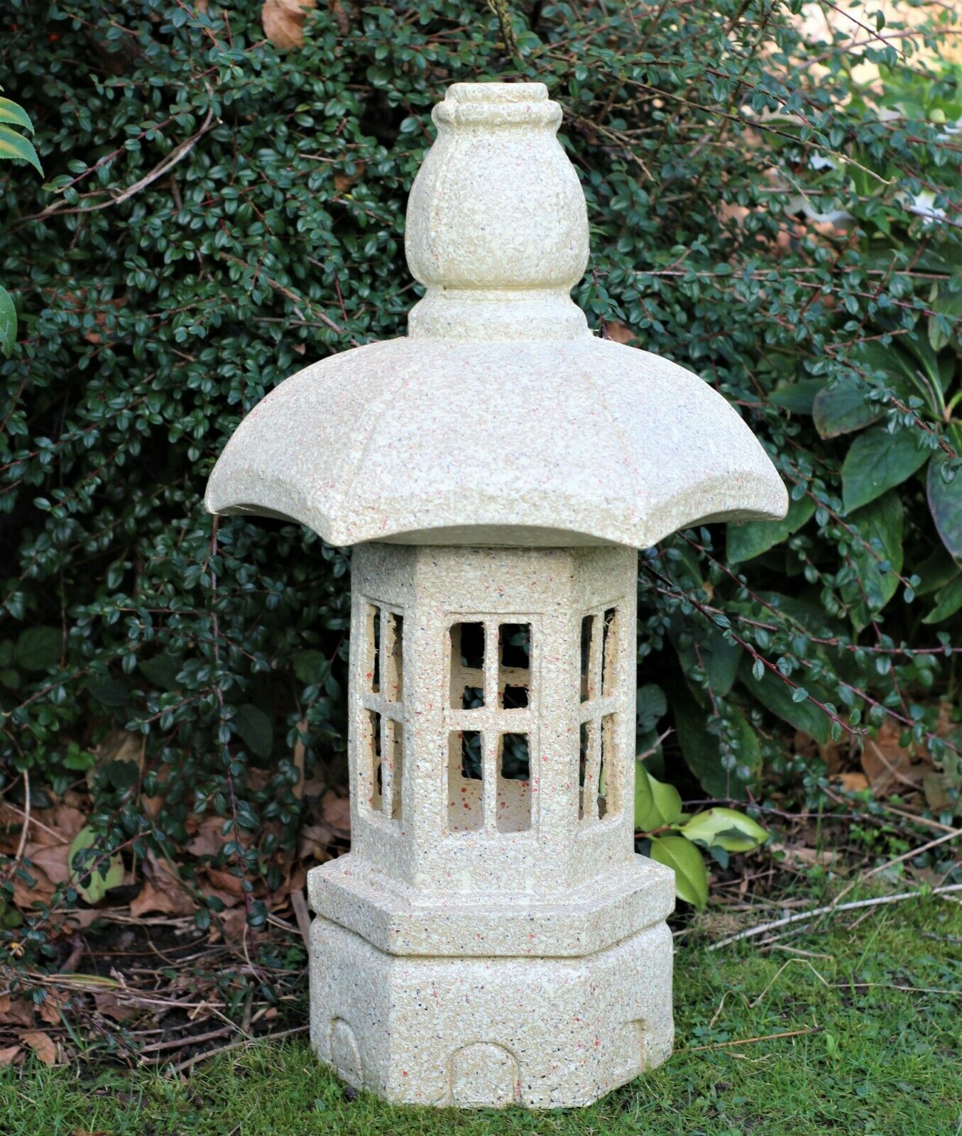 Solar Garden Pagoda Sculpture